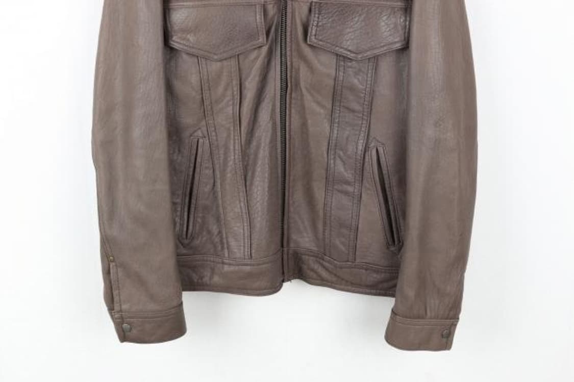 90s Avirex Officers Uniform 가죽자켓 상품이미지4