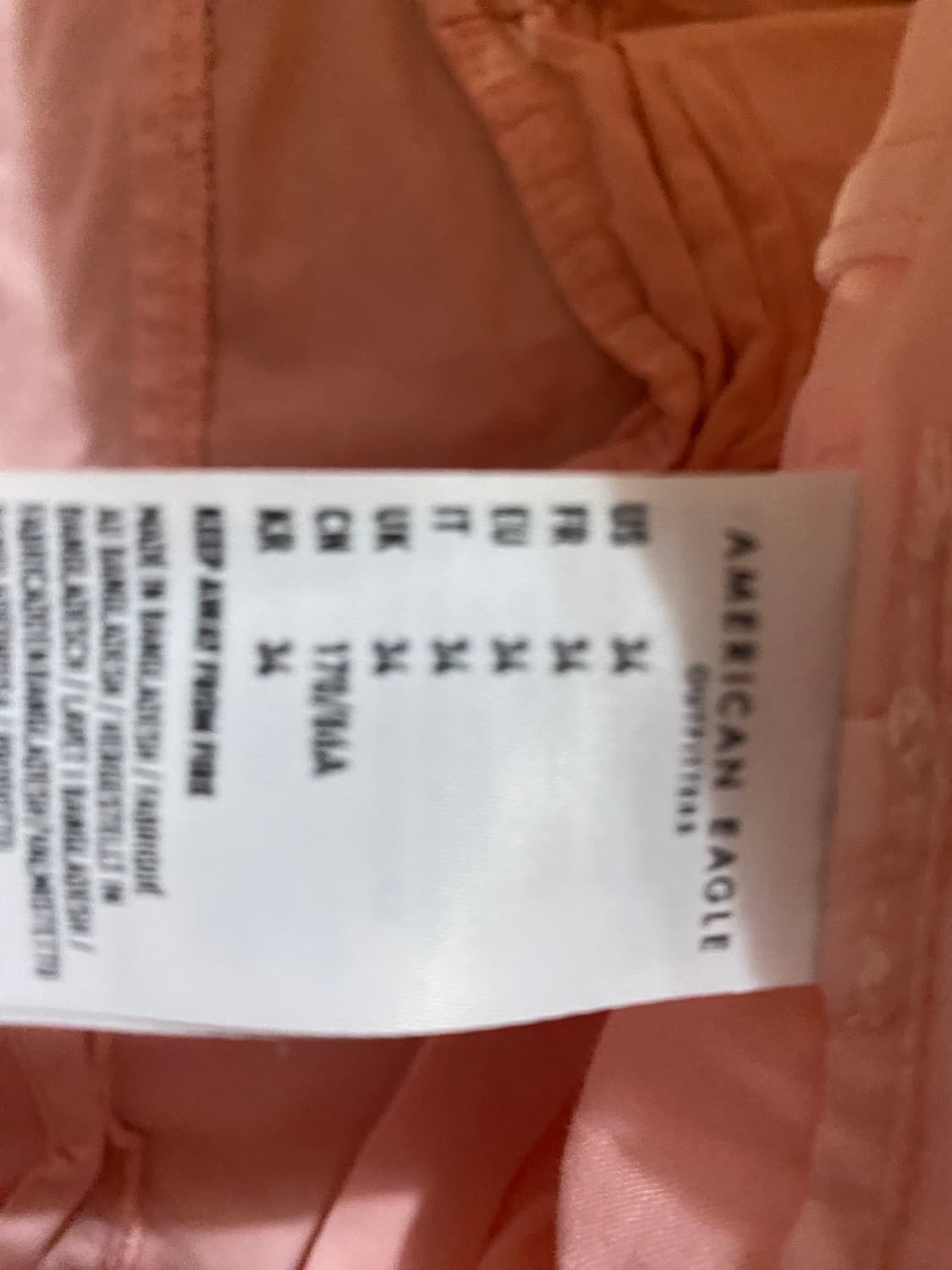 아메리칸이글 넥스트레벨 플렉스 핑크 반바지 34사이즈 상품이미지3