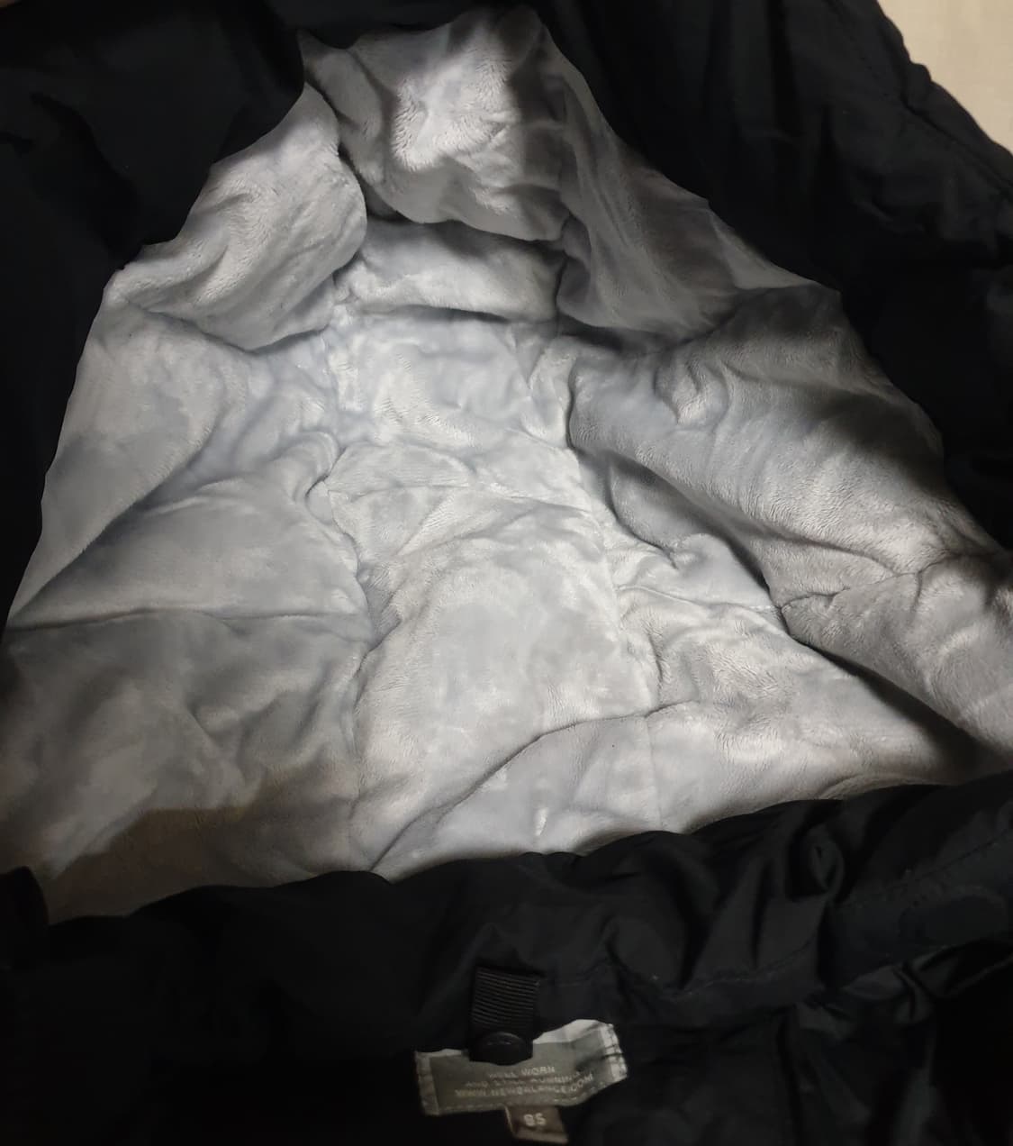 뉴발란스 연아 코쿤핏 거위털 롱패딩 블랙 (S) 상품이미지3