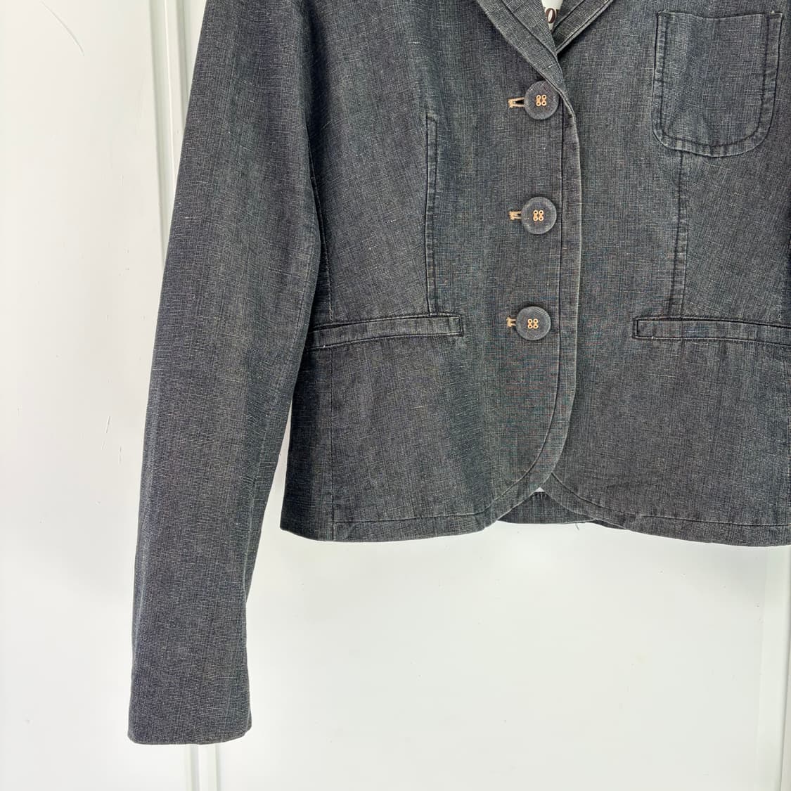 막스마라 위켄드 빈티지 3B 코튼자켓 M 상품이미지3