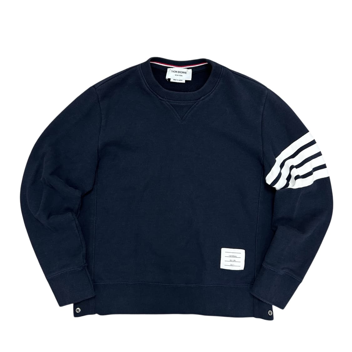 톰브라운 루프백 4바 네이비 스웻셔츠(3) 상품이미지1