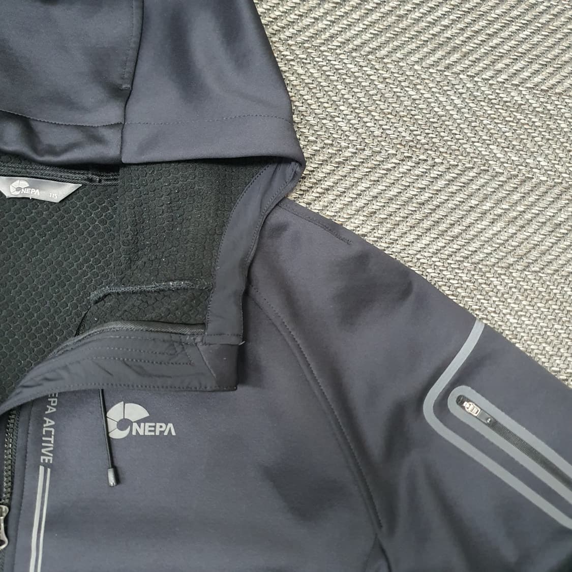 네파 기모 후드집업 자켓 남자115 상품이미지3