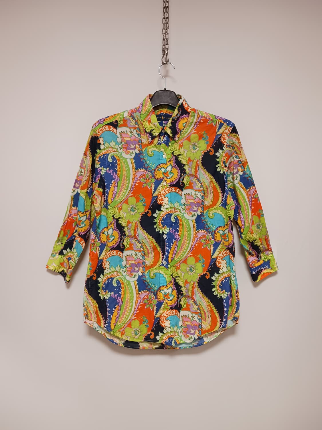 폴로 랄프로렌. 페이즐리패턴 여성셔츠 상품이미지1