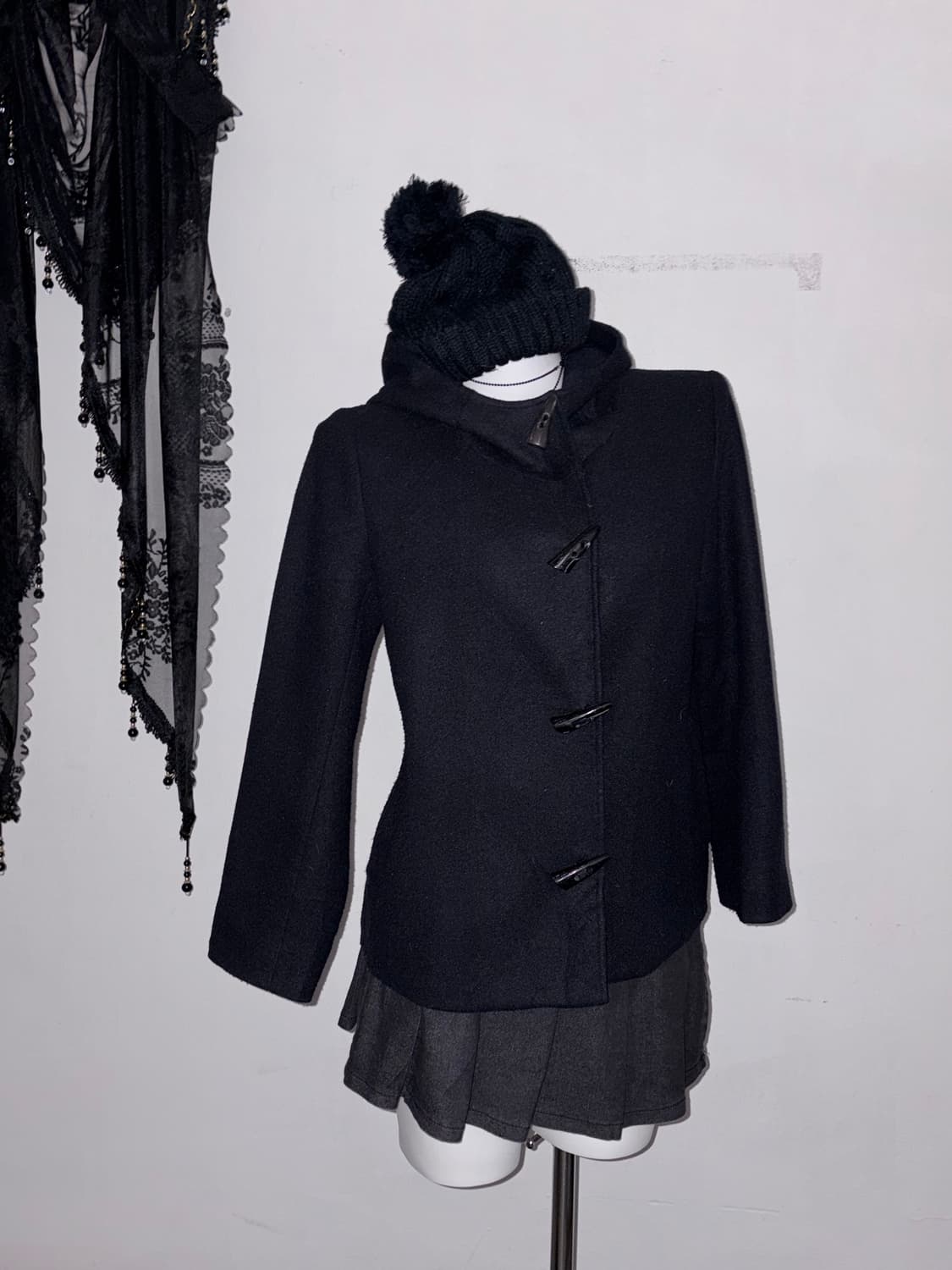 00s 하이넥 떡볶이코트 떡코 겨울 모리 상품이미지6