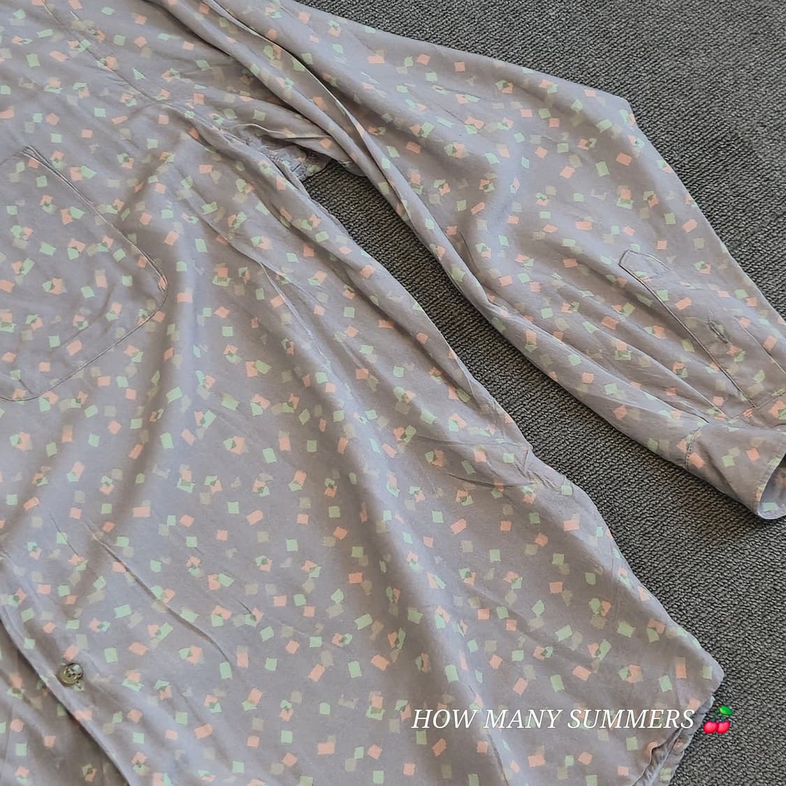 ​니코앤드(niko and) 유니크 패턴 레이온 100% 셔츠 L 일본판 상품이미지4