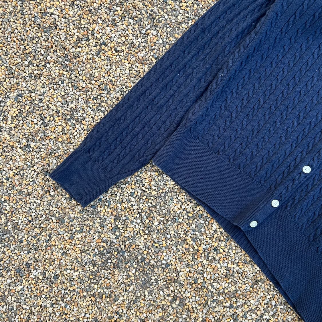 폴로(POLO RalphLauren)네이비 케이블 가디건 상품이미지3