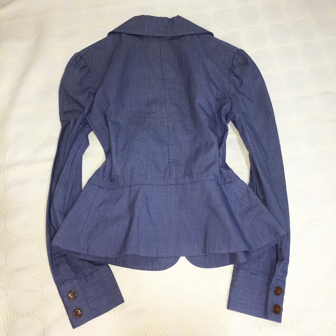 비비안 웨스트우드 블루 면 자켓 상품이미지4