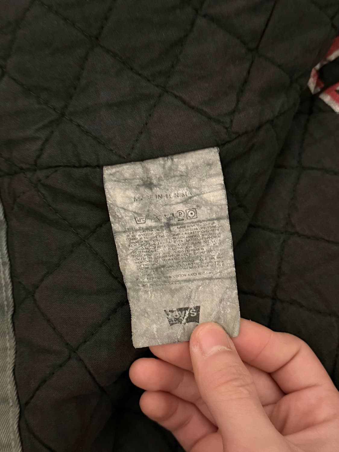 90s 리바이스 빅 E 블리치드 데드스탁 자켓 상품이미지6