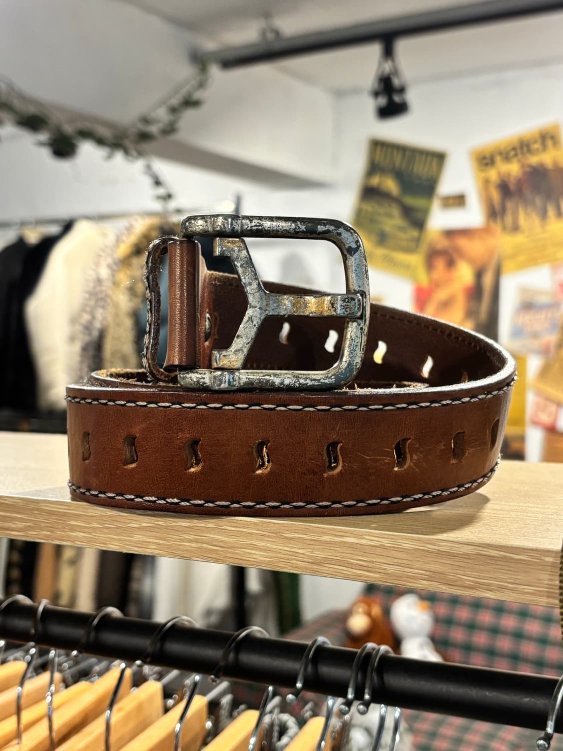 빈티지 가죽 벨트 상품이미지6