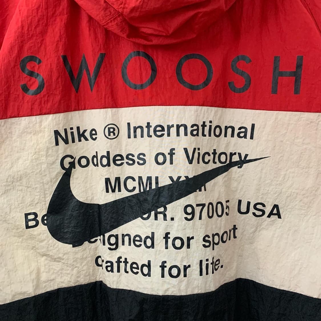 나이키 멀티컬러 더블 스우시 윈드브레이커 상품이미지4