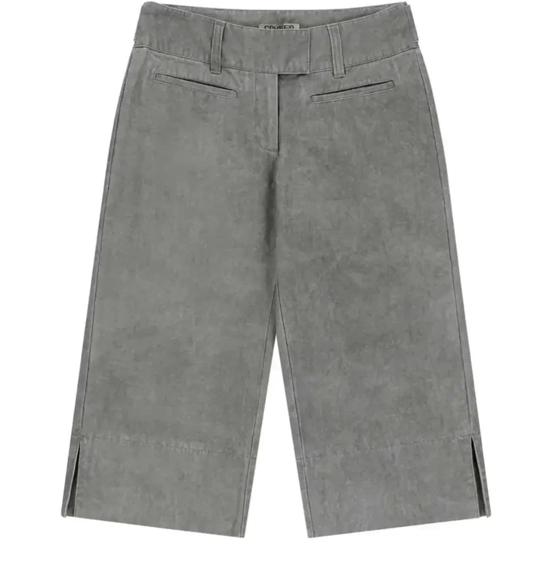 코이세이오 더블 카프리 팬츠 light grey 2size 상품이미지1