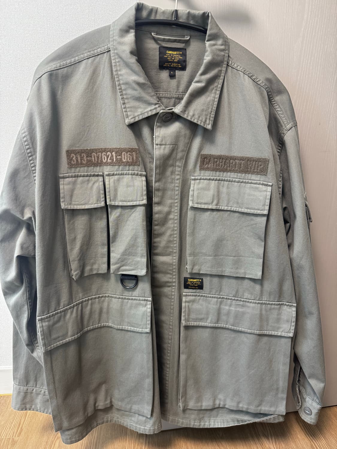 Carhartt 칼하트 Landry 셔츠 카키 L 상품이미지1