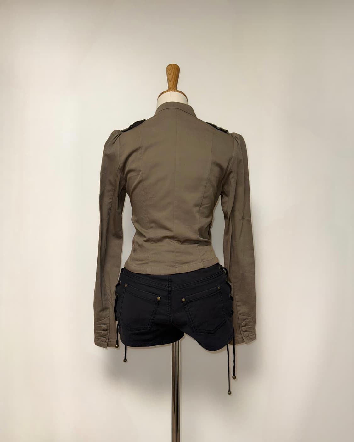 슬라이 프릴 카키 와투케 자켓 상품이미지2