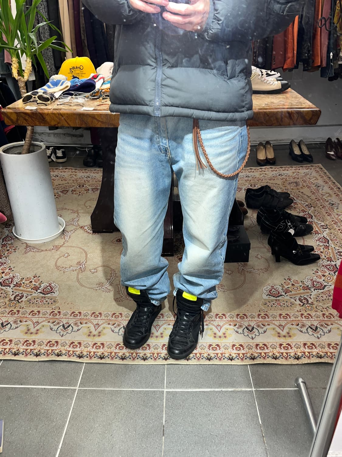 엠포리오 아르마니 하이탑 스니커즈 상품이미지7