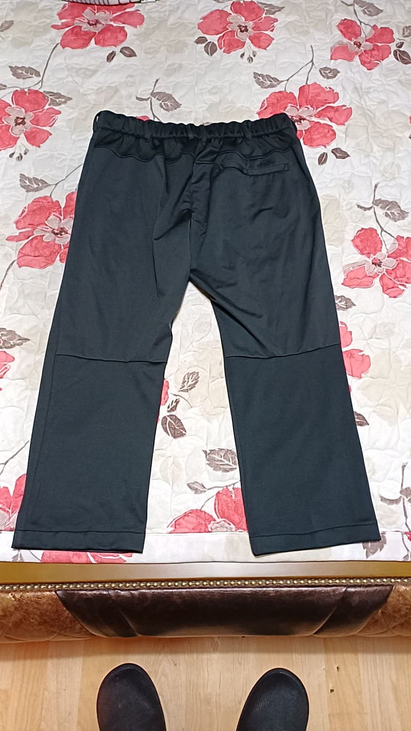 아디다스 짧은 춘추용방풍팬츠 실측35인치 기장89 상품이미지5