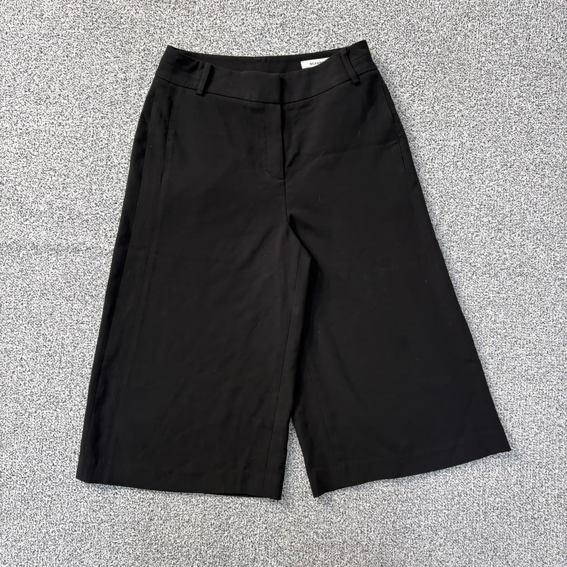 67-92 빈폴 슬랙스 와이드 7부 팬츠 0312J 상품이미지1