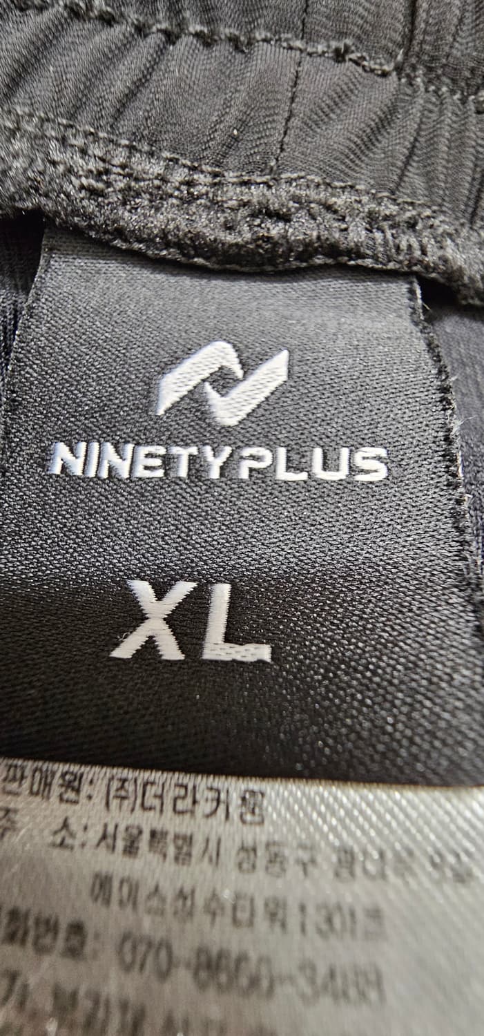 나인티플러스 우븐 조거 팬츠 블랙 XL 상품이미지5