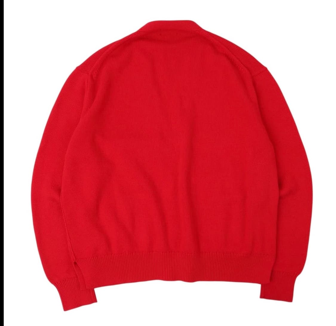 폴로 랄프로렌 신형 QR 니트 가디건 레드 상품이미지5