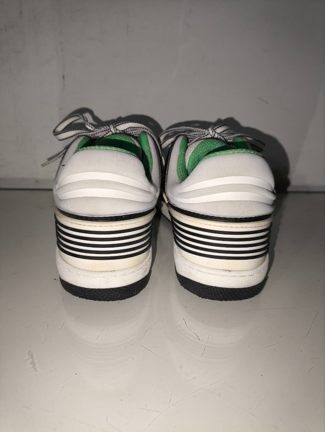 245mm 5 구찌 바스켓 그린데메트라 스니커즈 상품이미지8