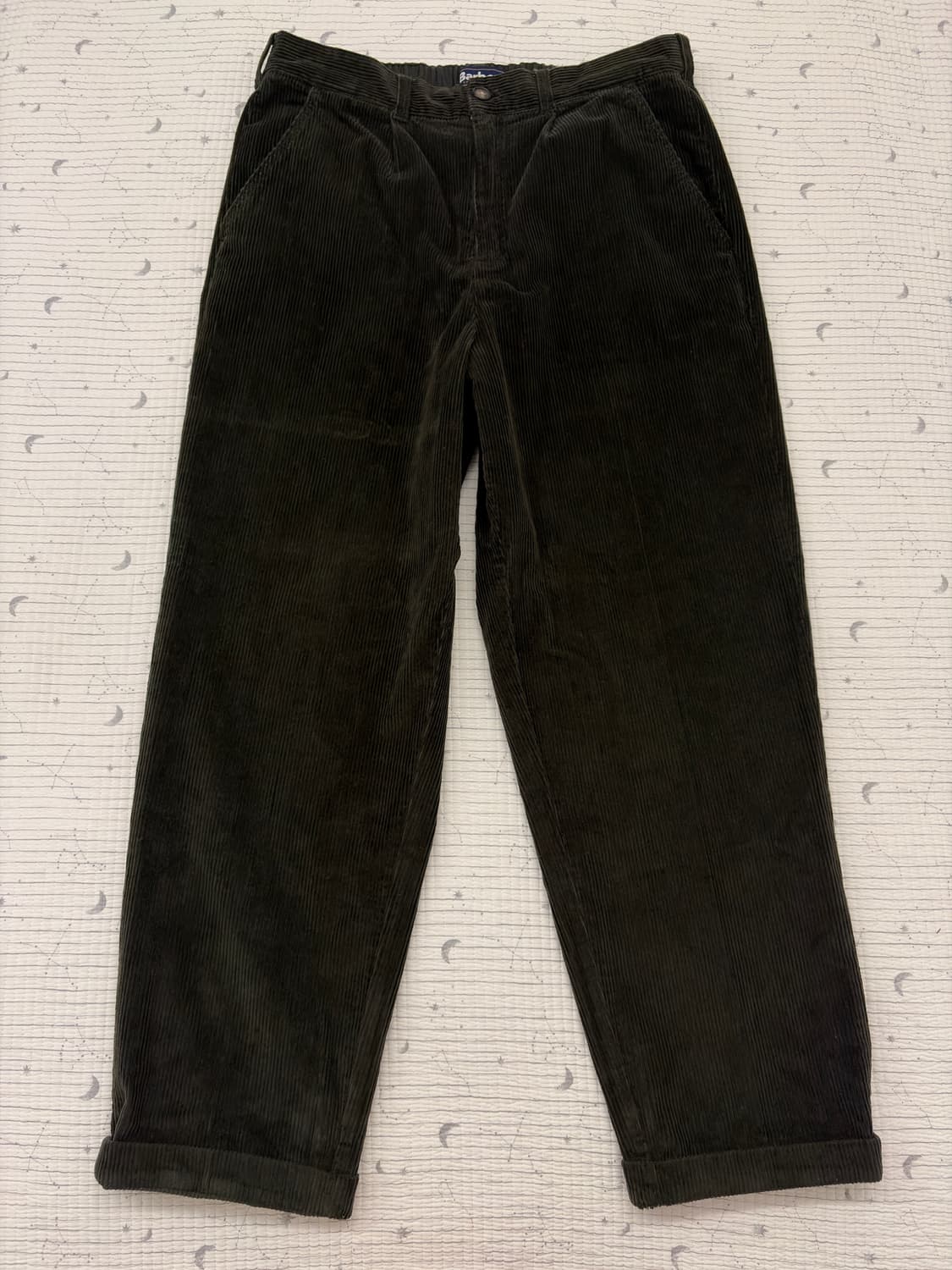 바버 올리브 코듀로이 팬츠 상품이미지1