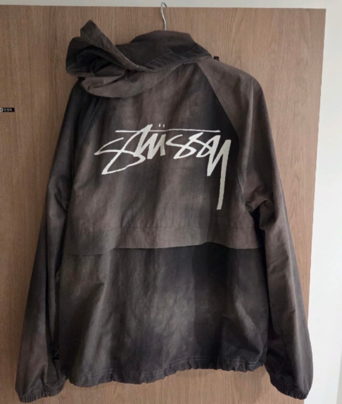 스투시 웨이브다이 비치쉘 자켓 블랙 S 상품이미지3