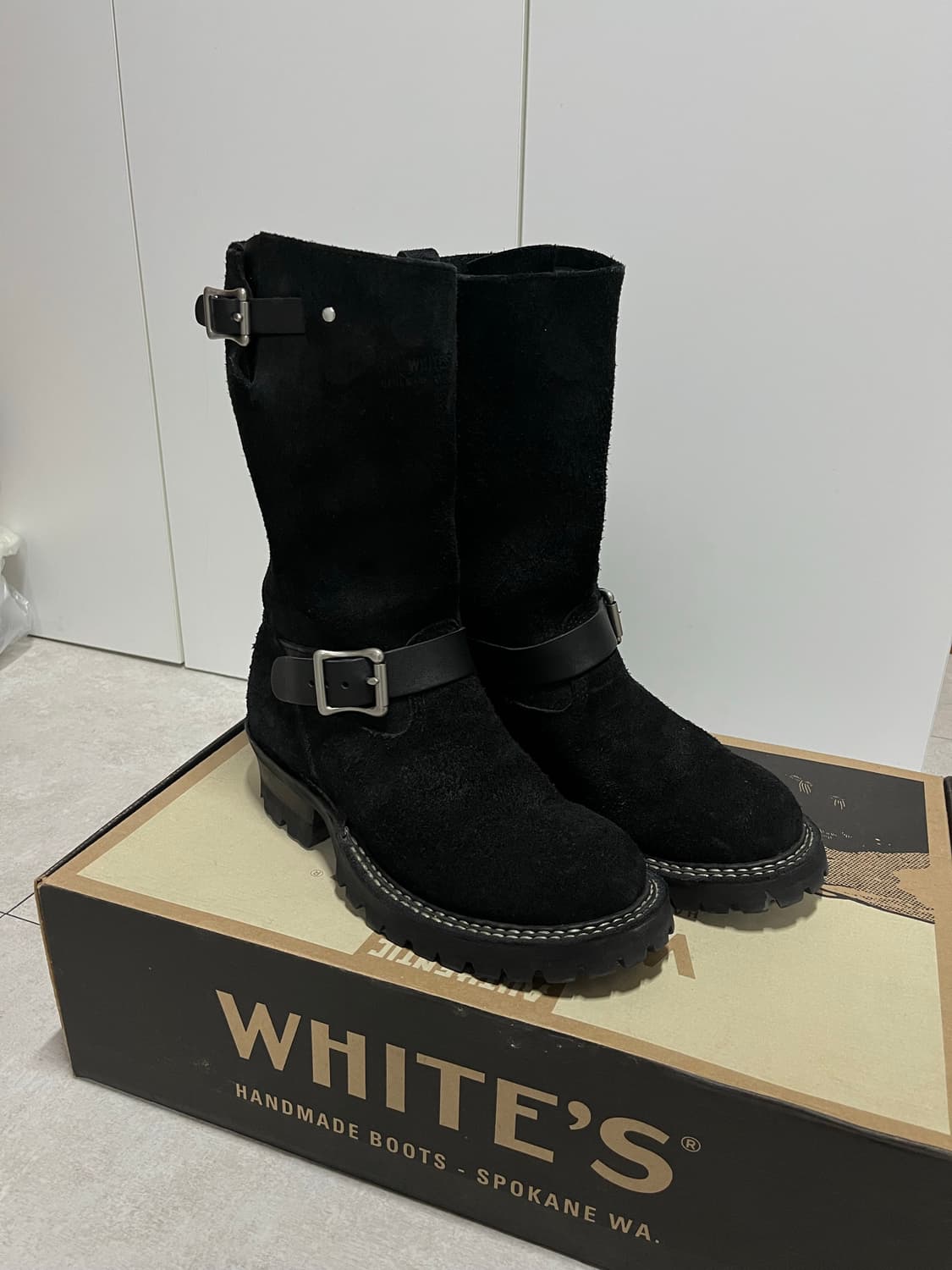 화이츠 부츠(WHITE'S BOOTS) 노마드(NOMAD) 블랙 러프아웃 상품이미지3