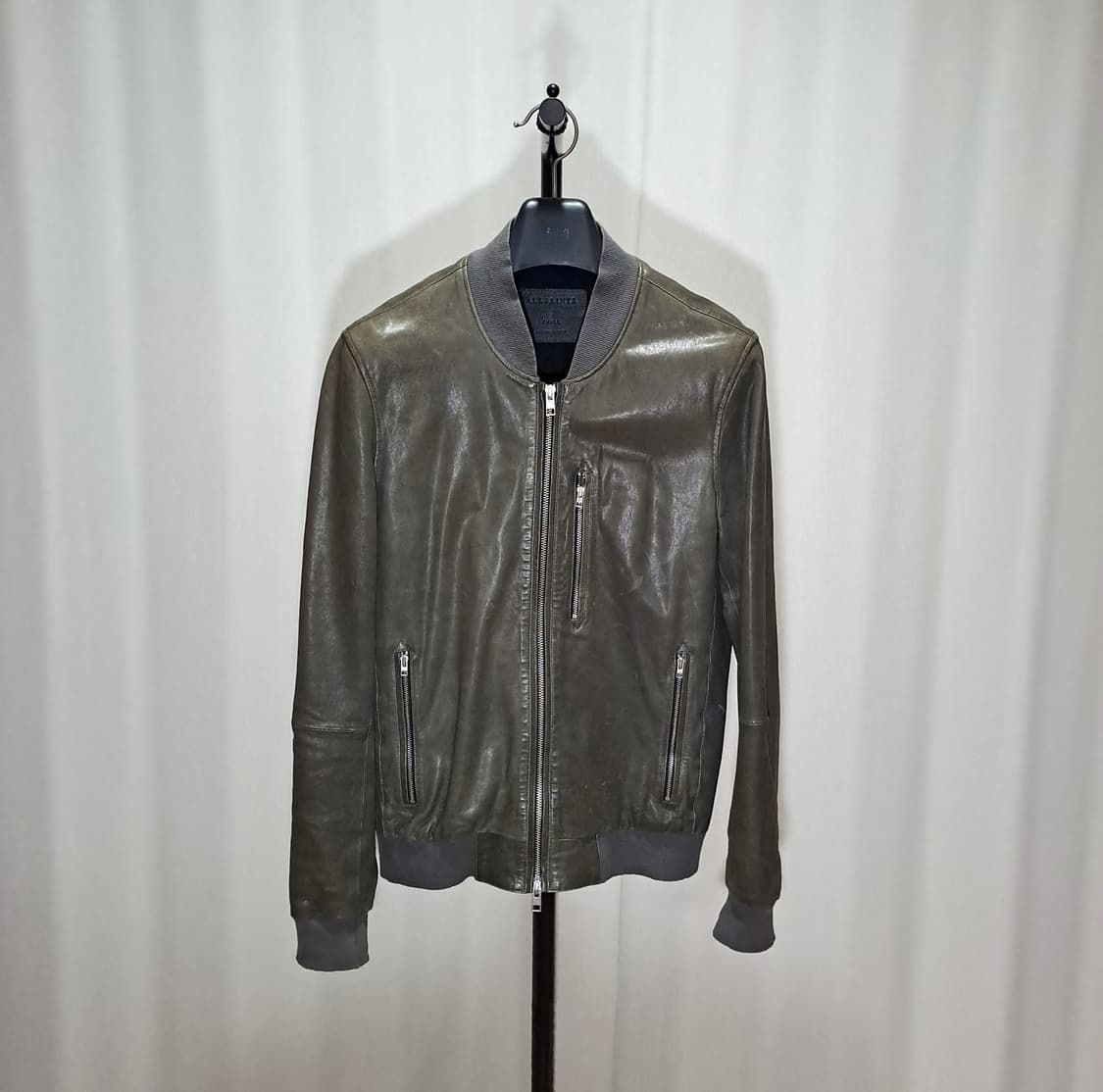 (택포) 올세인츠 램스킨 블루종 B803 상품이미지1