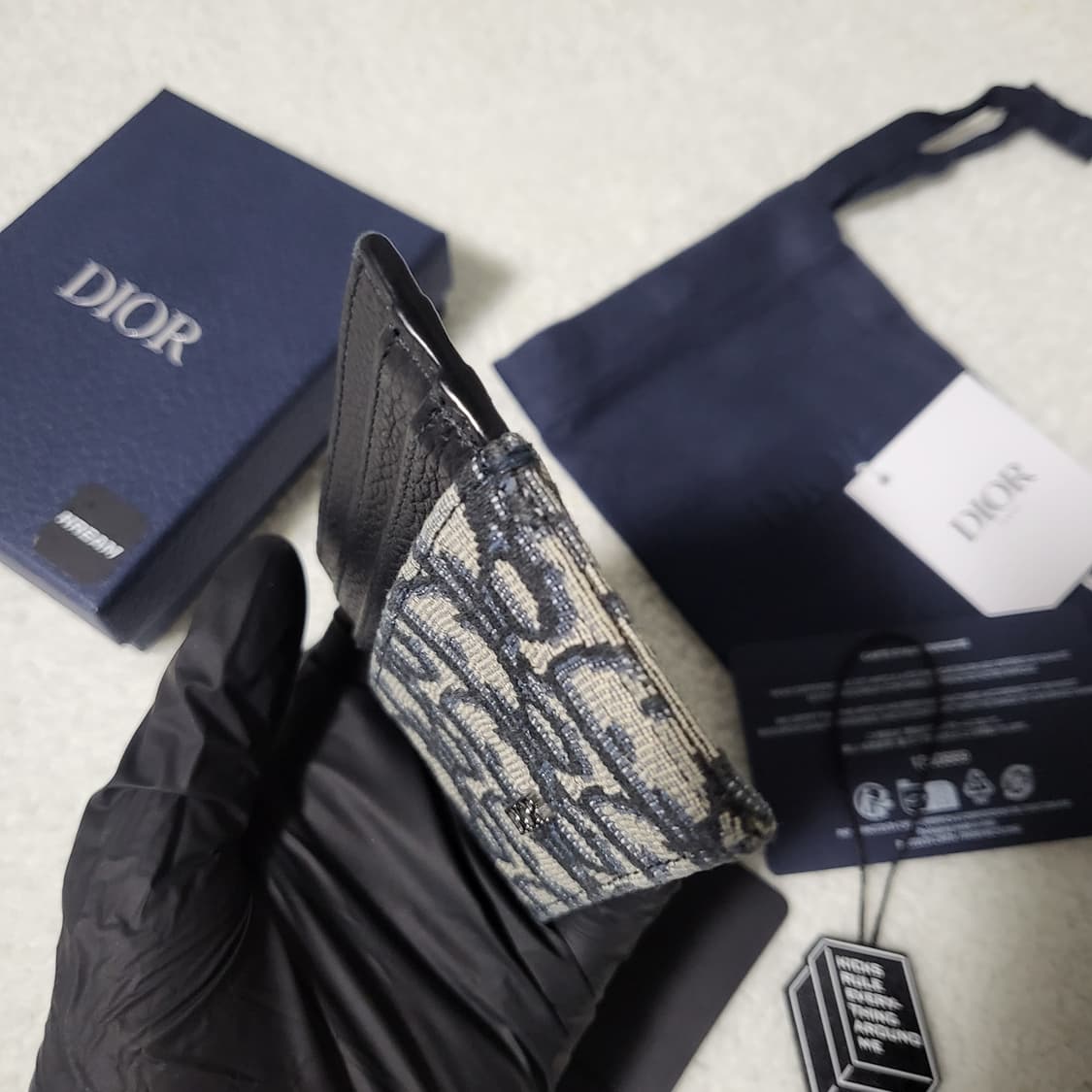 [새상품급/풀구성]디올 오블리크 카드홀더 카드지갑 상품이미지5