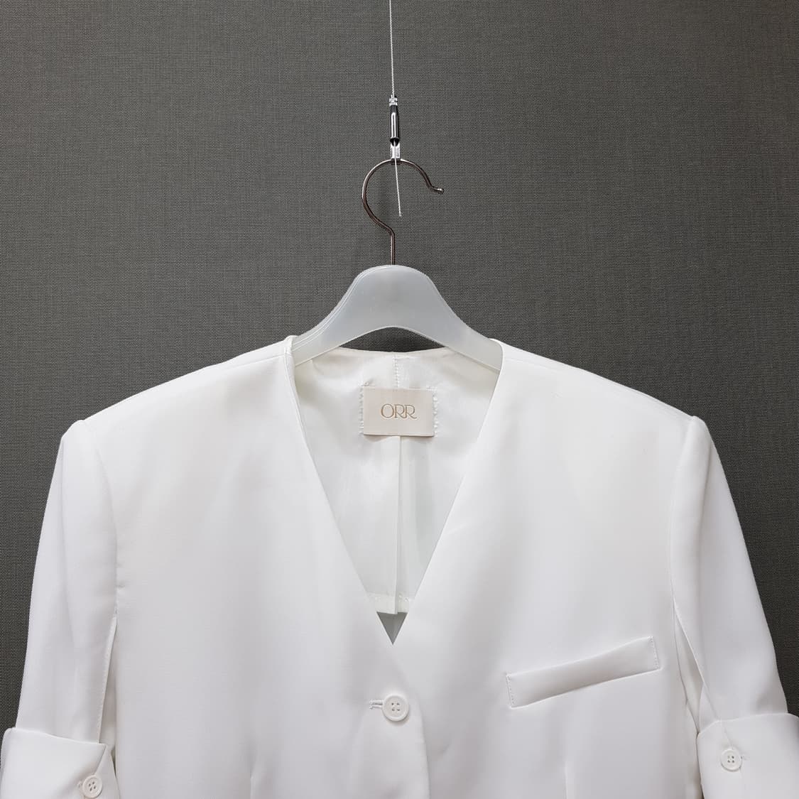 ORR 오르 2023 노카라 반소매 자켓 s사이즈 상품이미지2