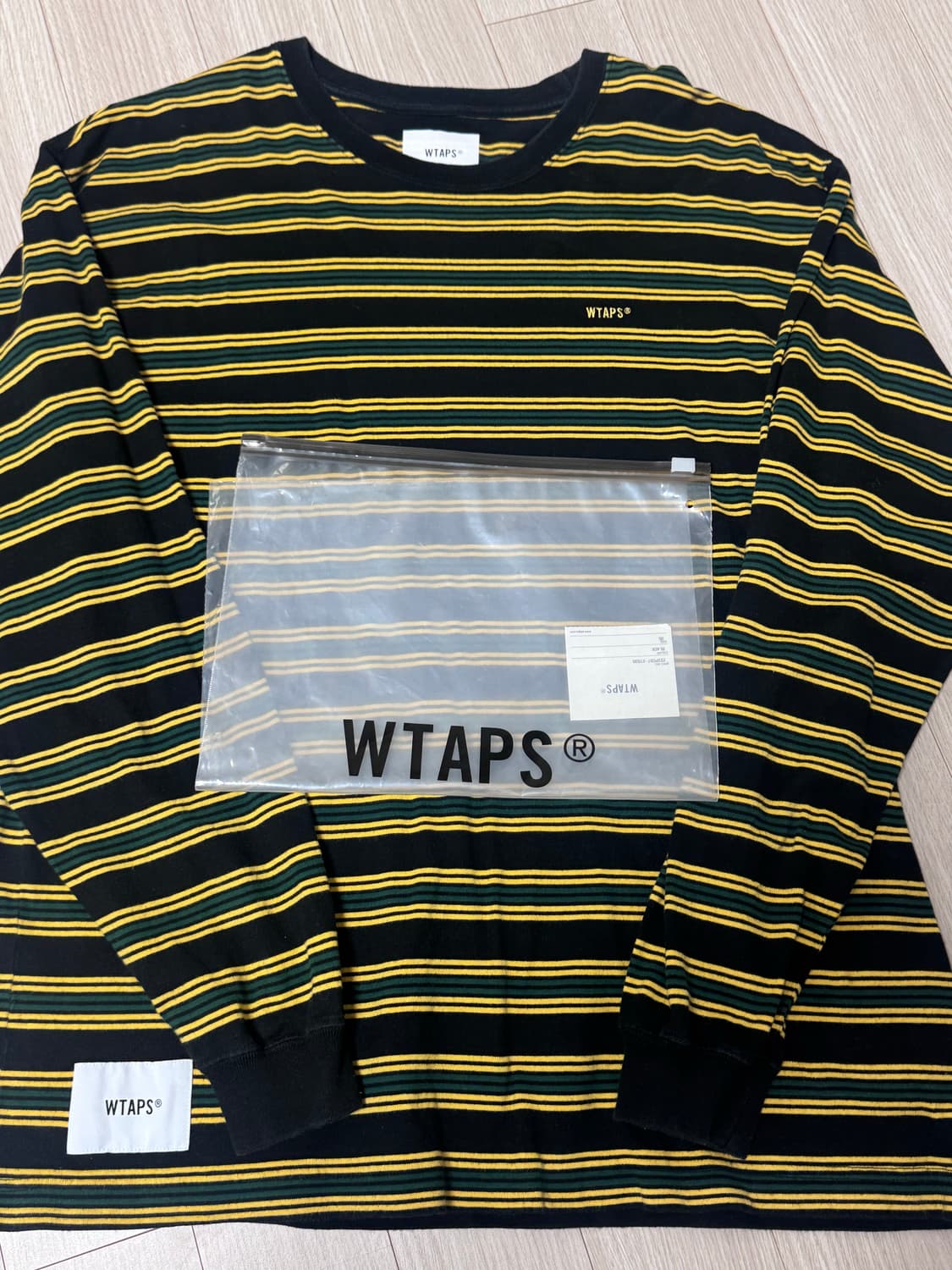 WTAPS 스트라이프 롱슬리브 L 상품이미지1
