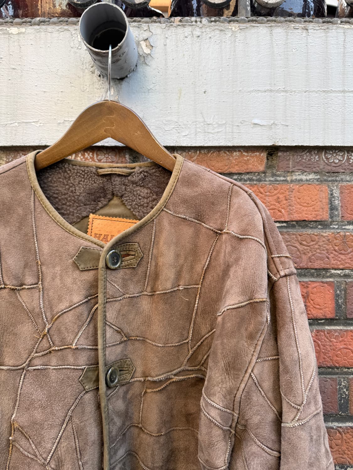 80s 이세이미야케 하이 스포팅기어 시어링 자켓 M(L) 상품이미지4