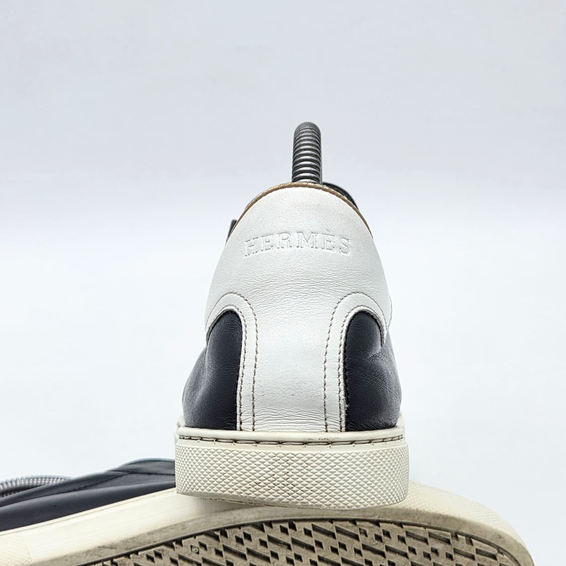  에르메스 레더 로우탑 스니커즈 블랙 (41)  상품이미지2