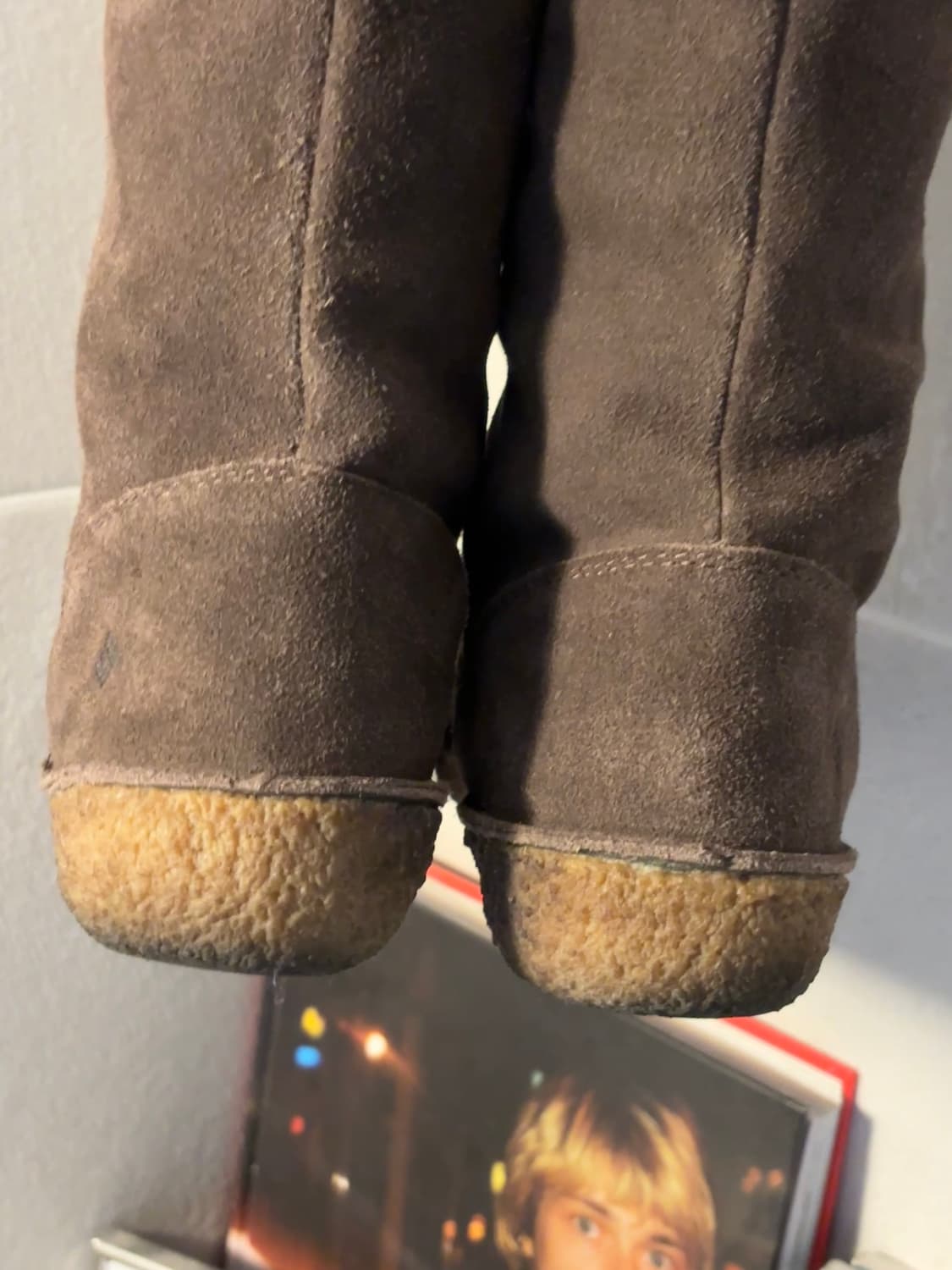 컬럼비아 스웨이드 퍼부츠 상품이미지6