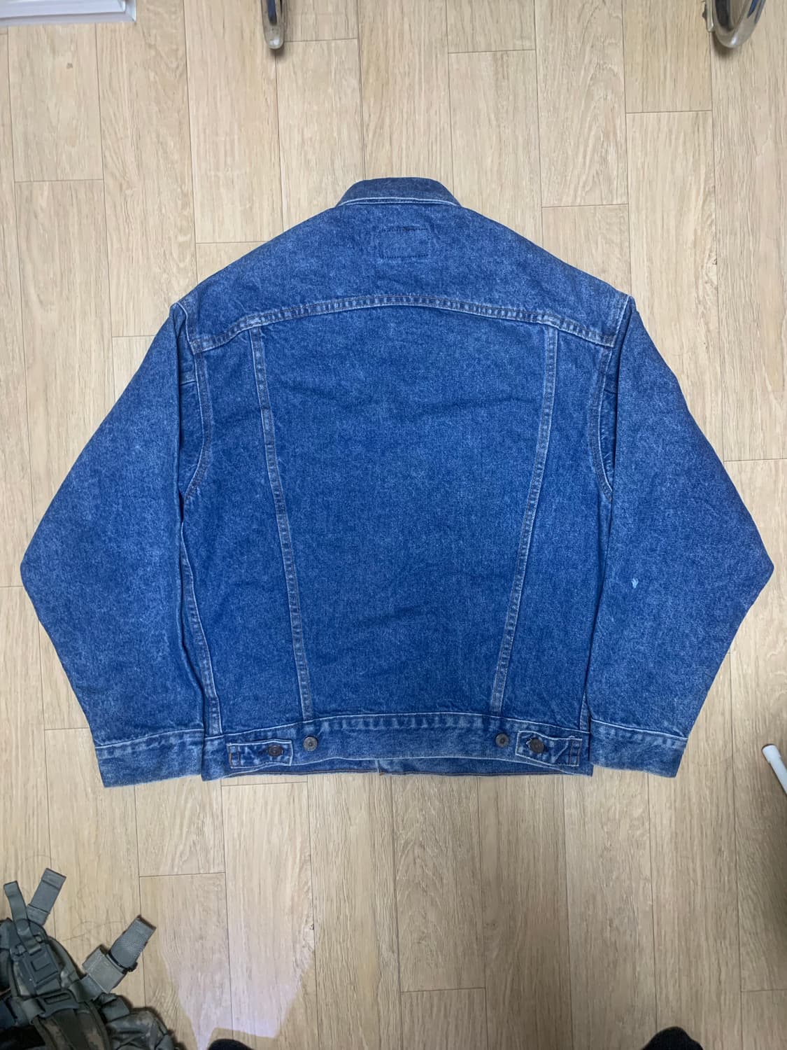 80s USA 빈티지 리바이스 70507 3세대 데님 트러커 자켓 상품이미지3