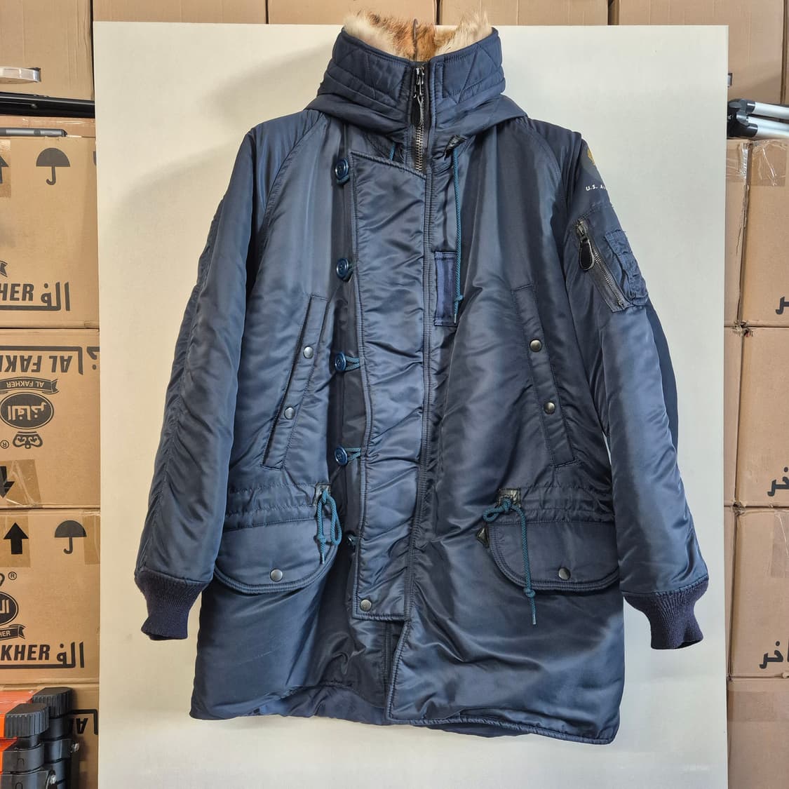 Houston N3A parka 네이비 상품이미지1