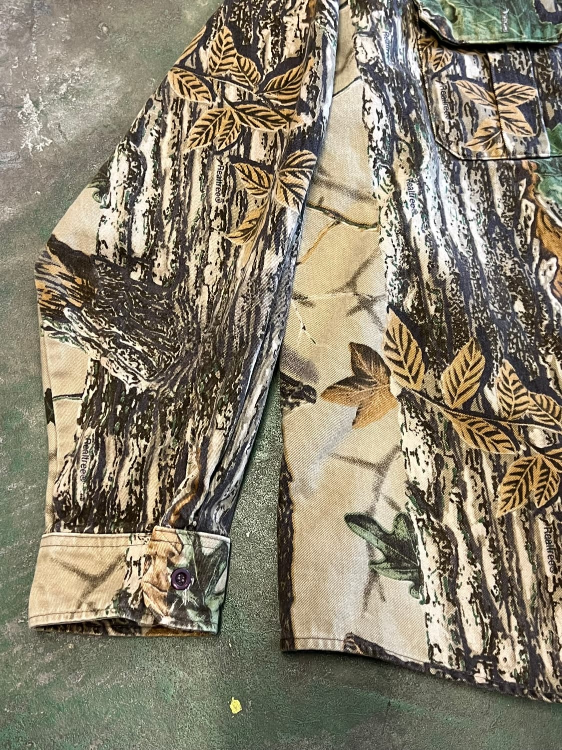 90's [XL] Walls 리얼트리 카모 셔츠 빈티지 헌팅 아우터 셔츠 상품이미지4