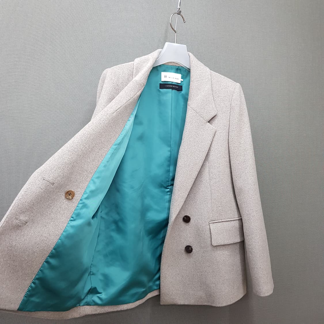 잇미샤 2024 캐시미어 블렌디드 테일러드 자켓 79-85-155사이즈 상품이미지6