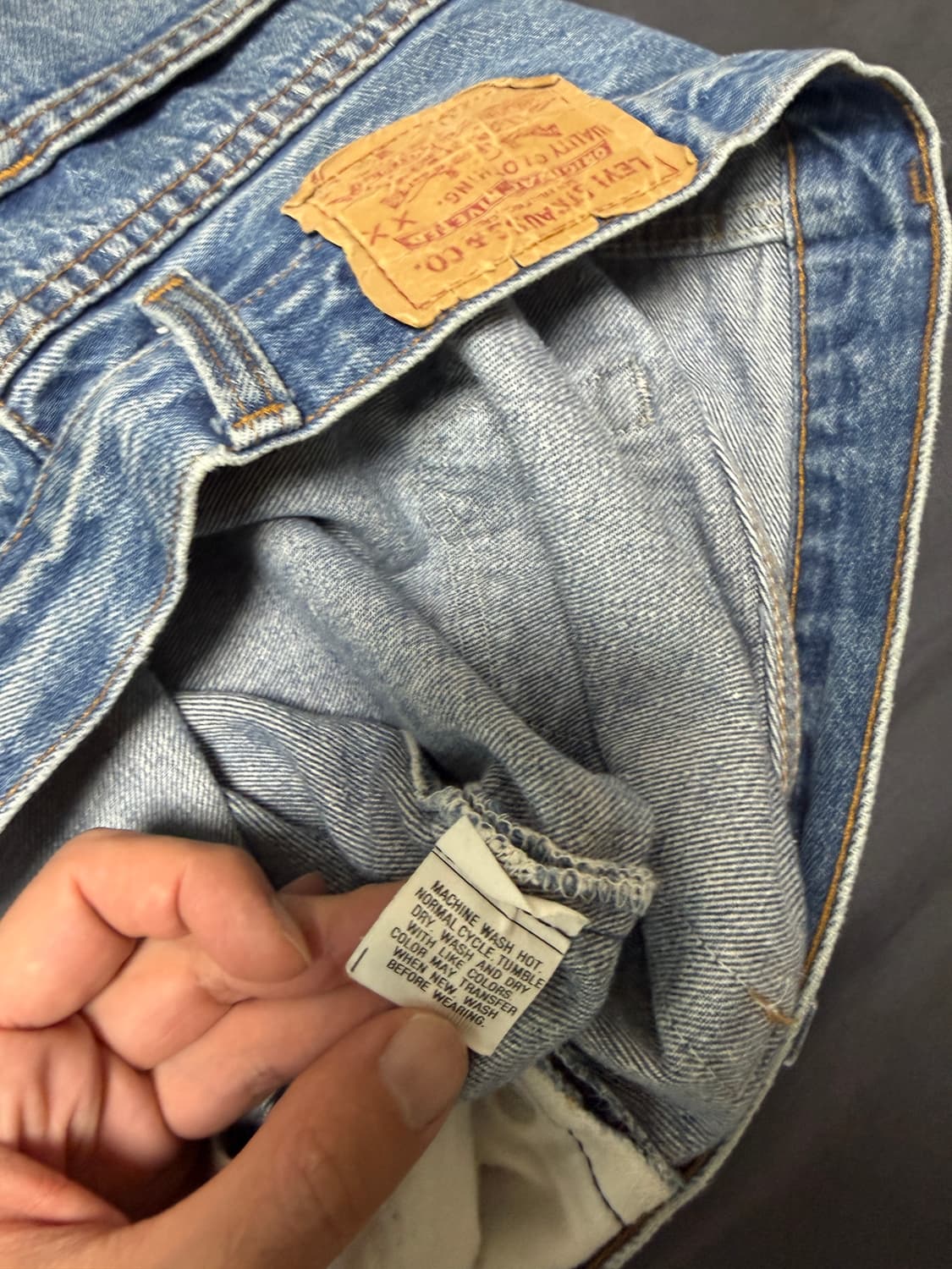 90‘s 리바이스 501 데님팬츠 상품이미지3