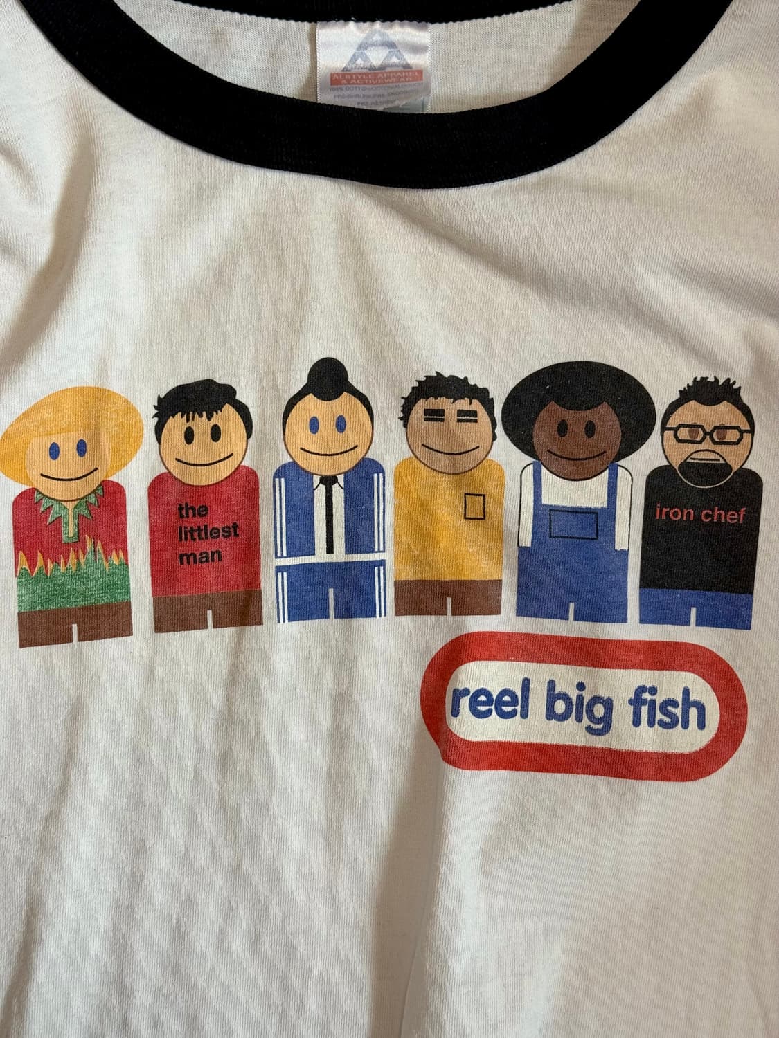 00s Reel Big Fish 빈티지 밴드 티셔츠 링거티셔츠 상품이미지5