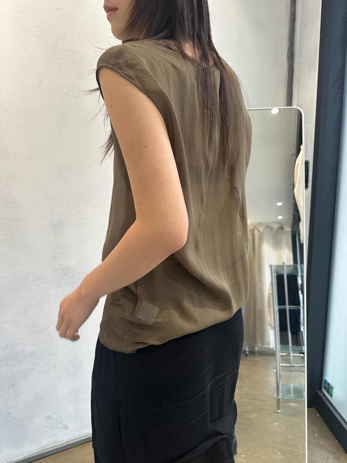 Helmut Lang Silk Top 상품이미지2
