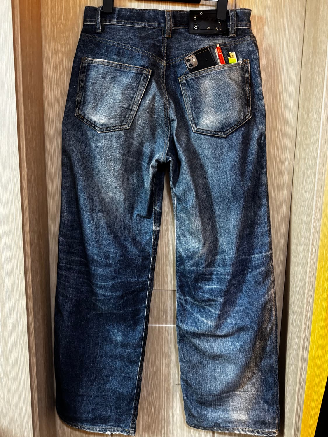Andersson Bell 트롱프뢰유 데님 팬츠 SIZE - 26 상품이미지4