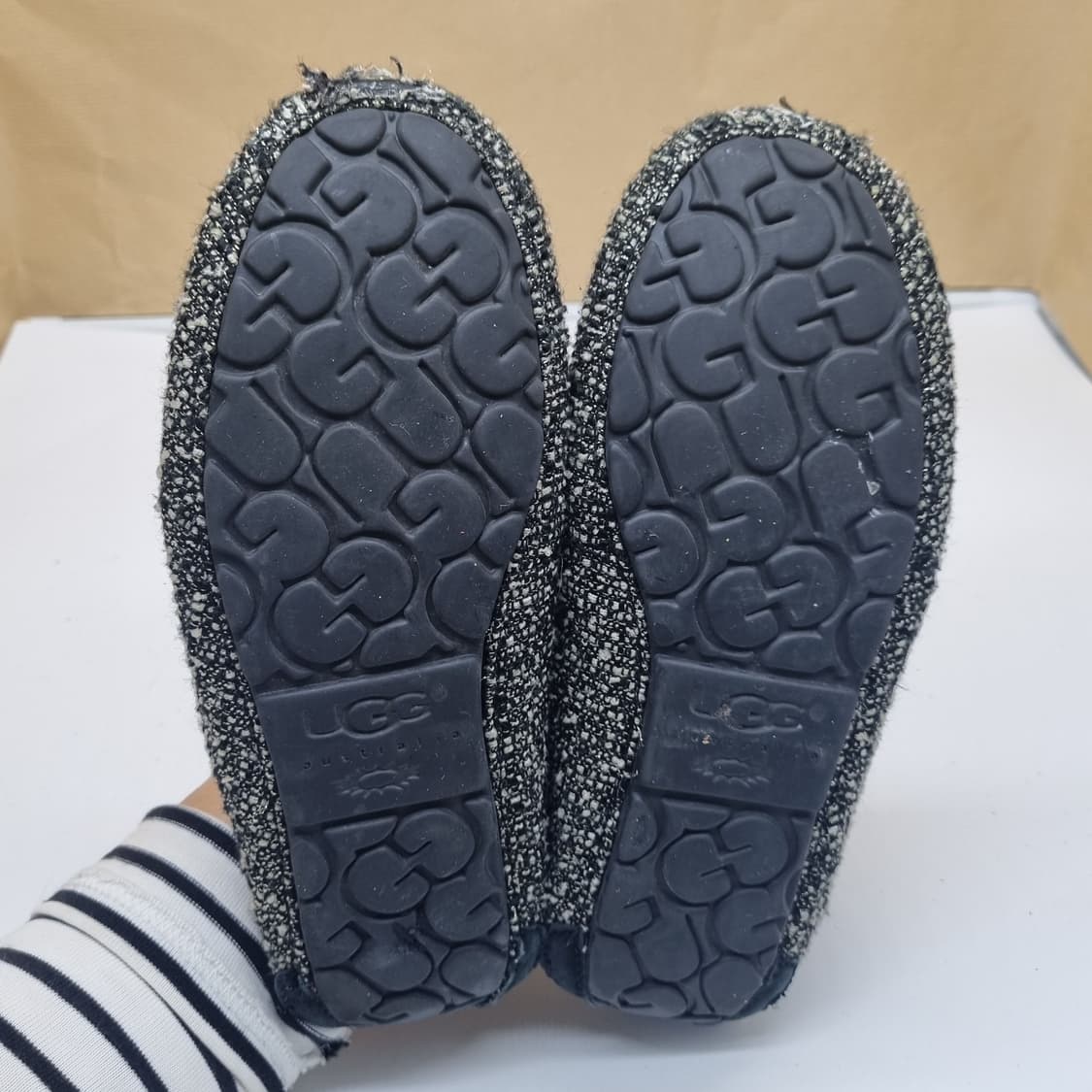 어그ugg 슬립온 실사이즈245. 상품이미지3