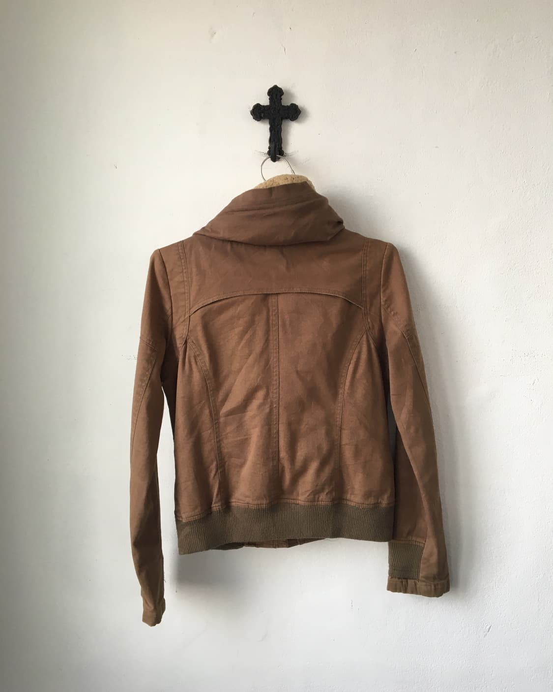 High neck belted jacket 상품이미지3