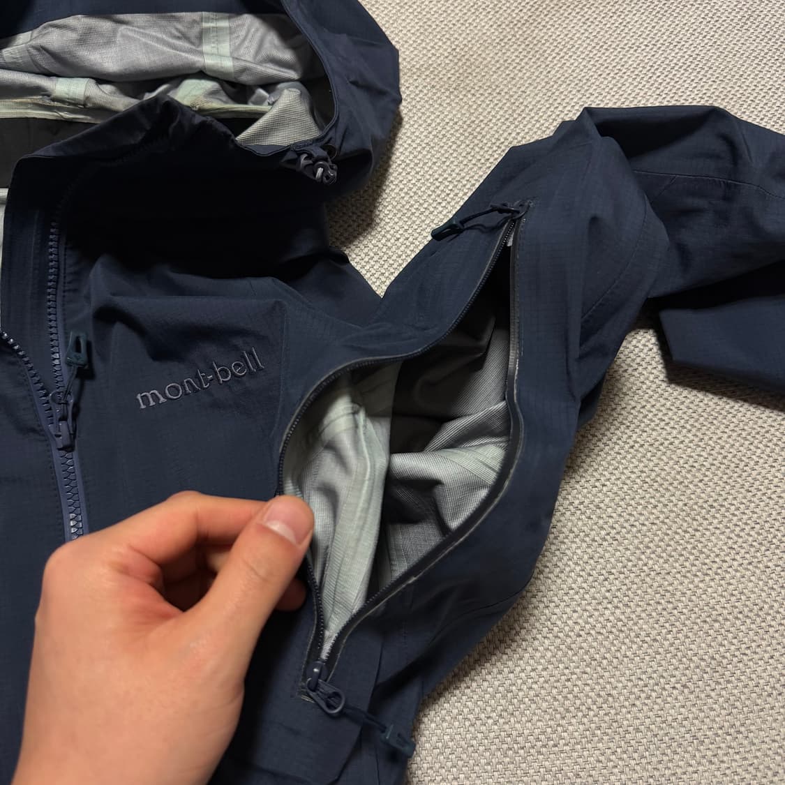 몽벨 심실링 바람막이 자켓 상품이미지4