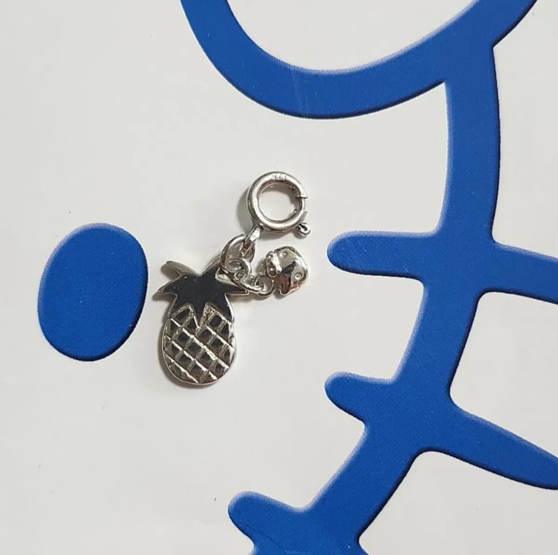 HELLO KITTY 헬로키티 파인애플 키티 실버925 펜던트 참 상품이미지2