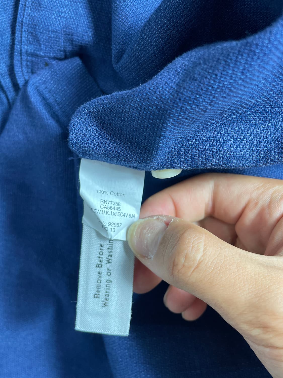 Jcrew 제이크루 셔츠 네이비 상품이미지3