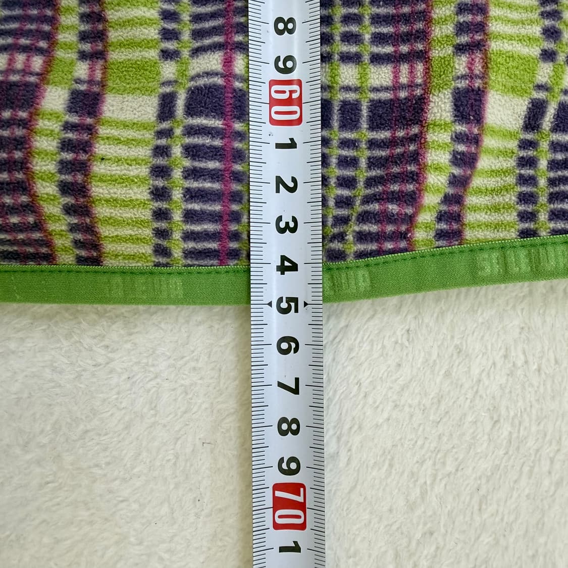 M 살레와 체크패턴 플리스 자켓 0310T 상품이미지6