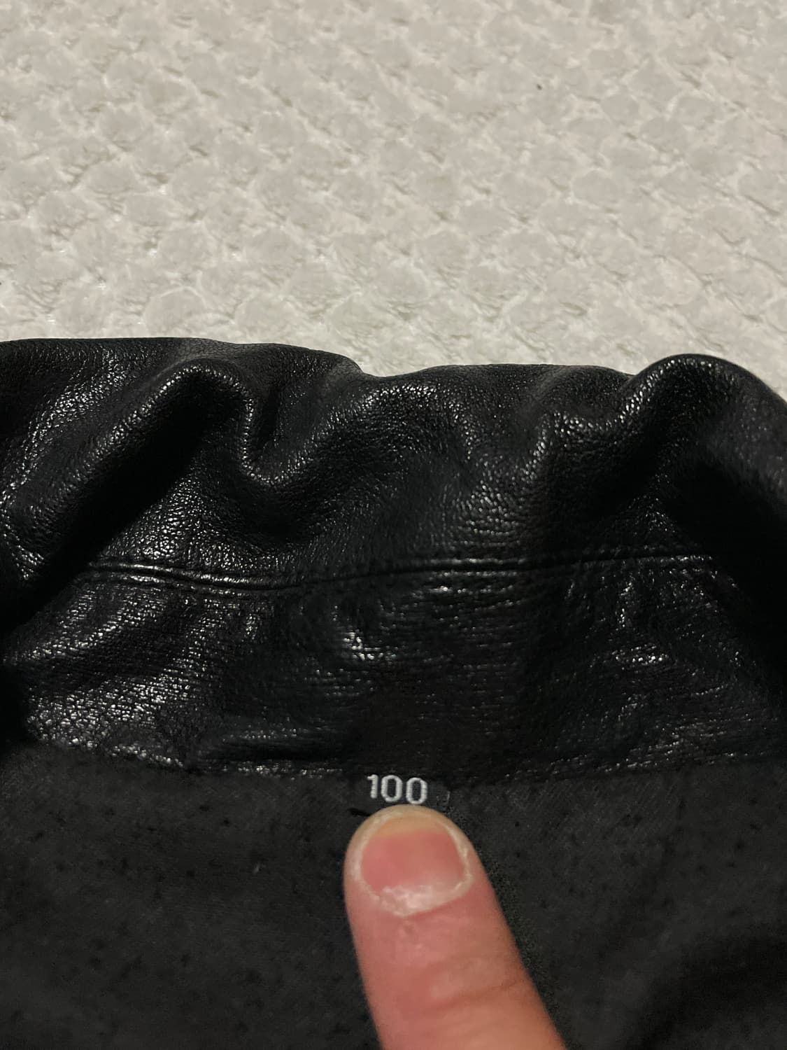 광희시장 웨스턴 무드 램스킨 양가죽 레더 자켓 상품이미지5