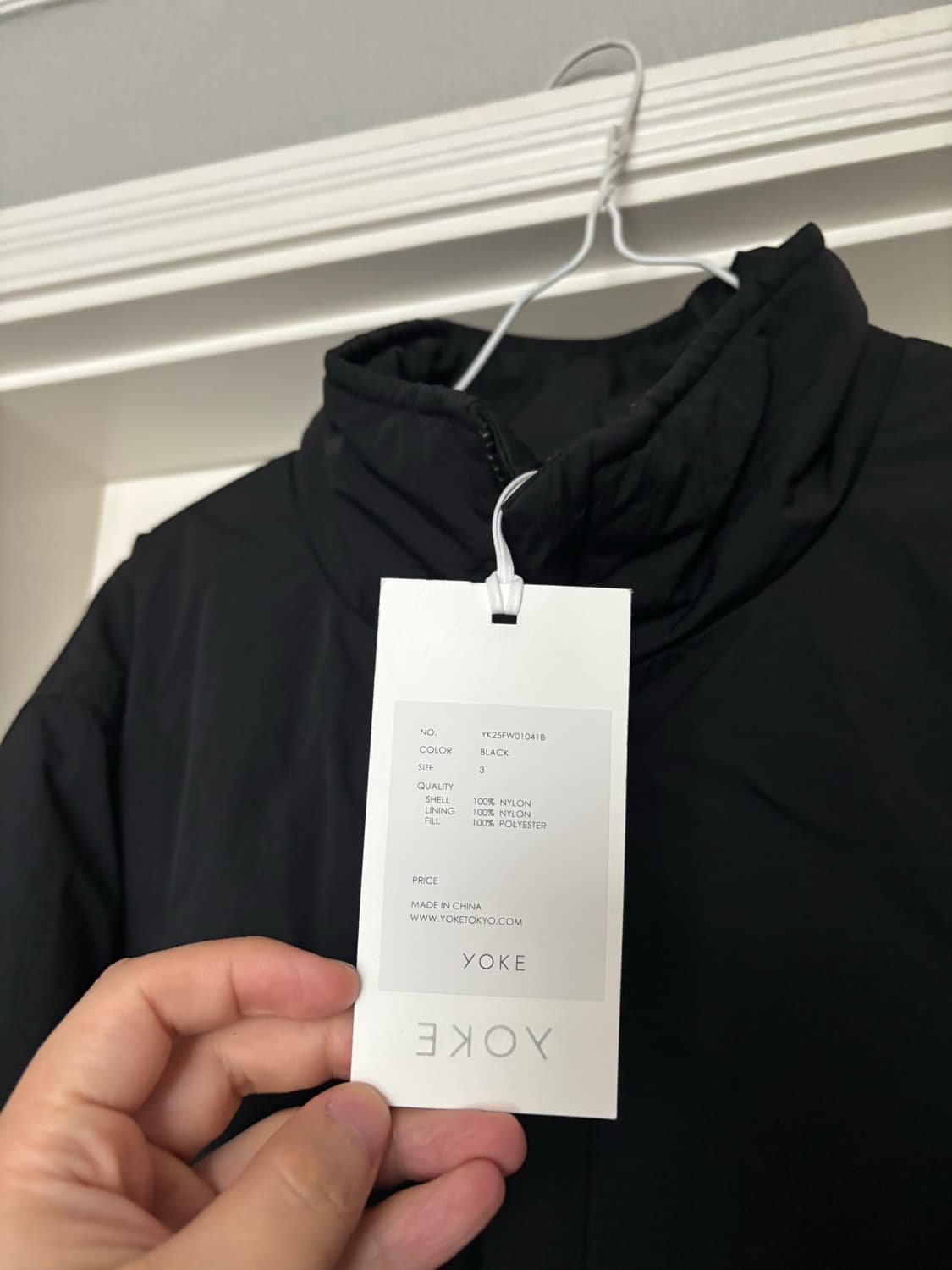 [3] yoke 요크 나일론 푸퍼 25fw 상품이미지3