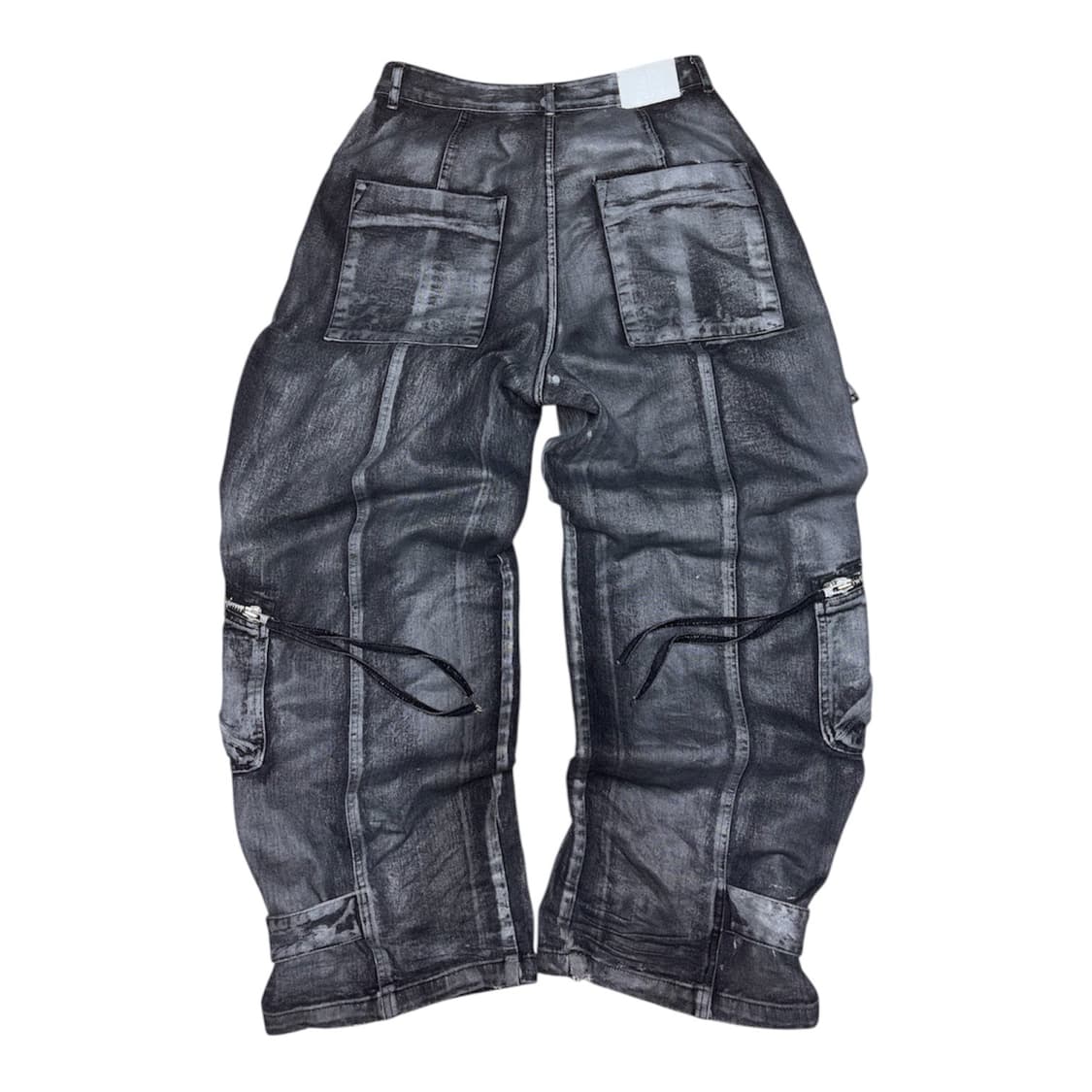 [DNSR]디엔에스알 투페이스 멀티카고 워싱 데님 팬츠 L 상품이미지2